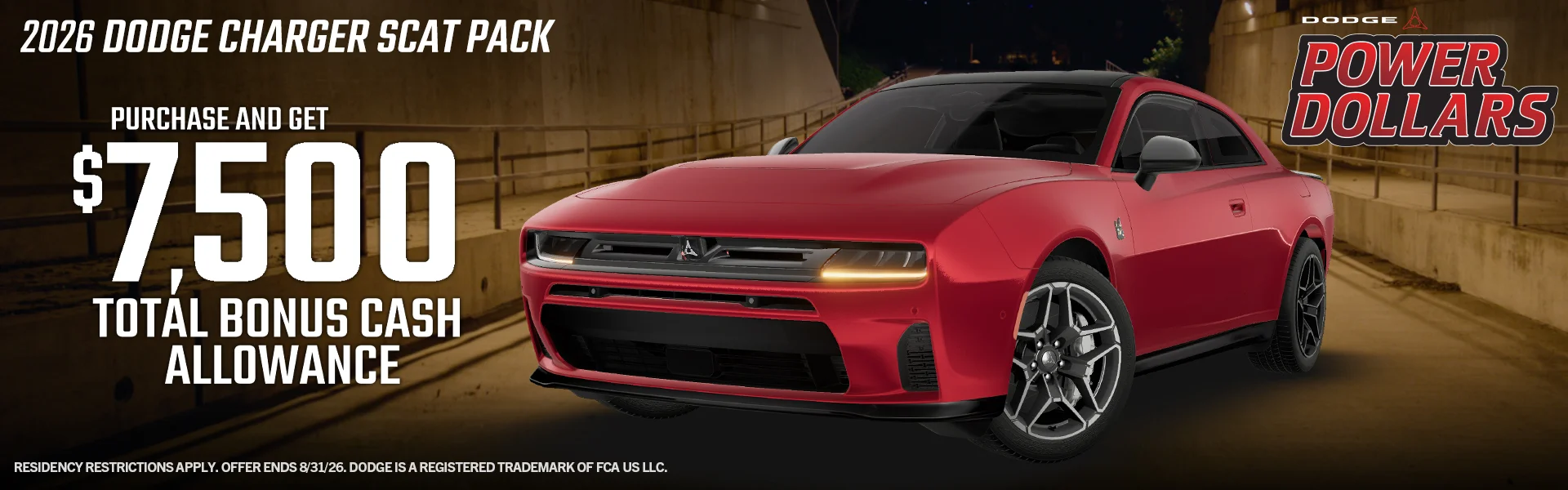 2026 Dodge Charger Scat Pack